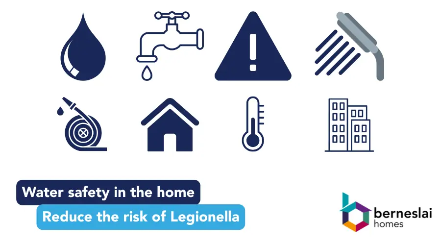 Water safety in the home and reducing the risk of Legionella