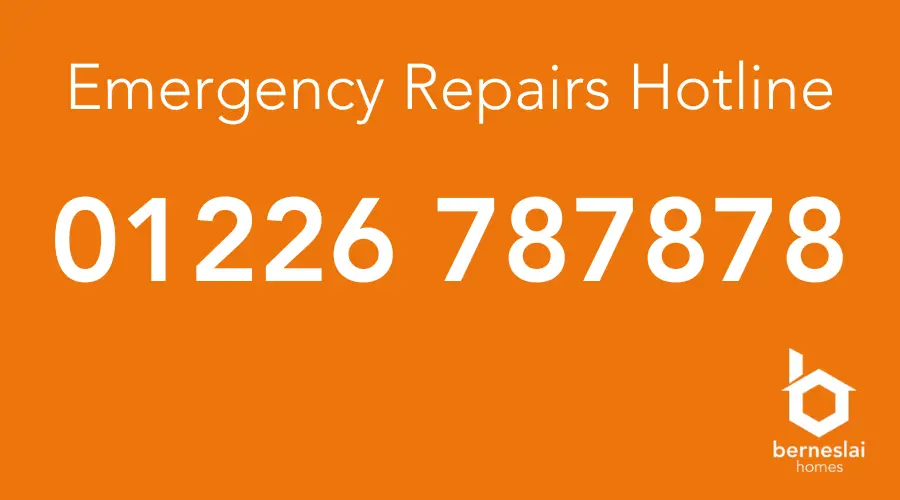 If you need to report an emergency repair that is putting someone’s safety, security, or health at risk, please ring our Repairs Hotline on 01226 787878